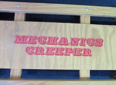 Wooden Mechanic's Creeper
