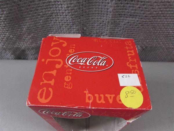 Coca-Cola Collectible Mini Clock in Original Box