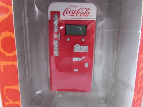 Coca-Cola Collectible Mini Clock in Original Box