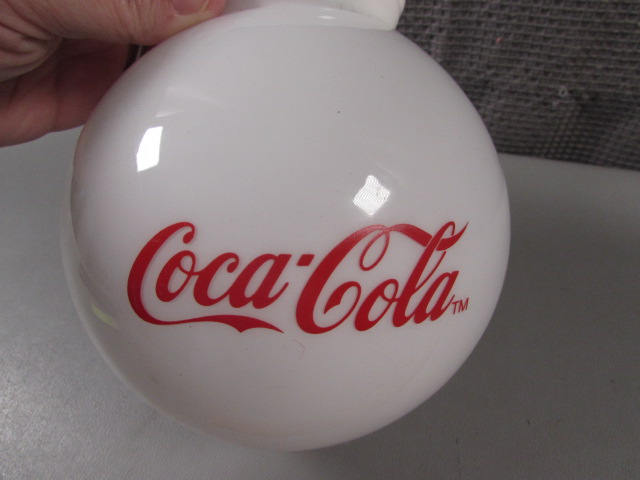 Lot Detail - Coca-Cola Glass Lamp Globe