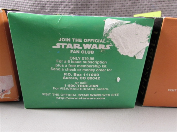 Vintage Taco Bell Star Wars Collectible Toys