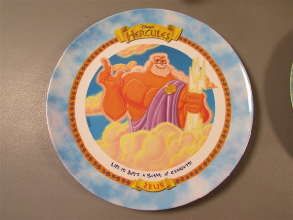 Set of 6 Hercules Plates- McDonalds