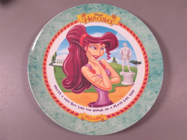 Set of 6 Hercules Plates- McDonalds