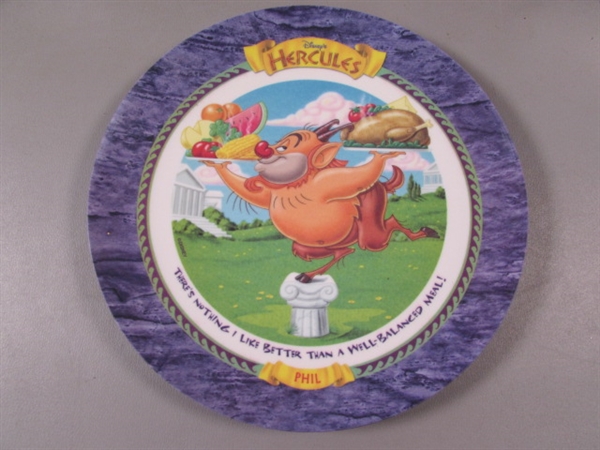 Set of 6 Hercules Plates- McDonalds