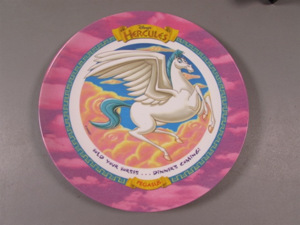 Set of 6 Hercules Plates- McDonalds