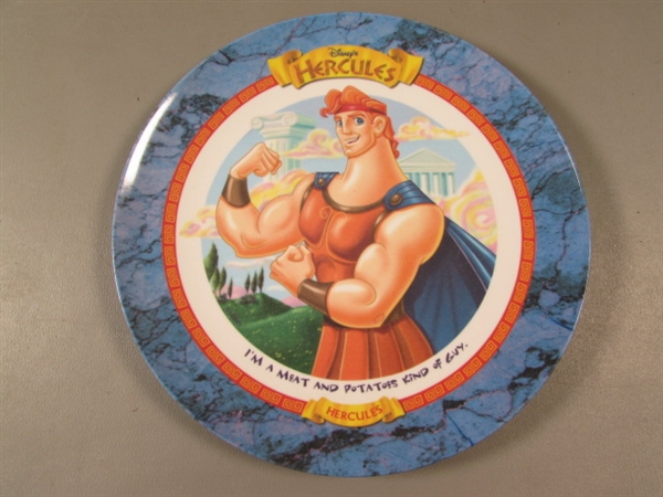 Set of 6 Hercules Plates- McDonalds