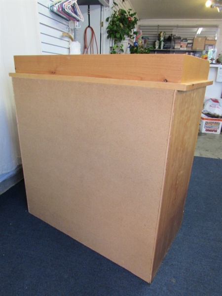 Wood Dresser With Changing Table Top