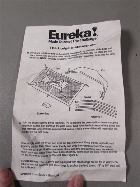 Eureka The Lodge Tent