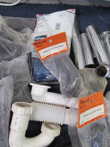 Various Lot of Plumbing Supplies.