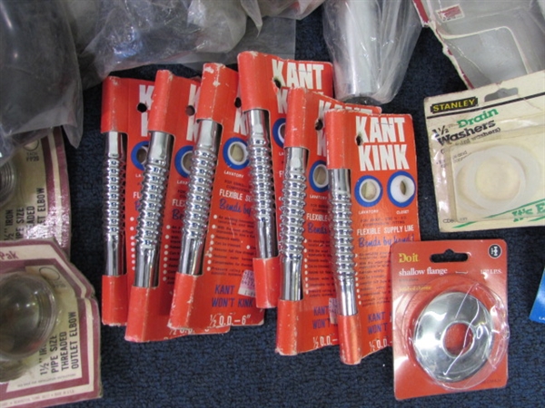 Various Lot of Plumbing Supplies.