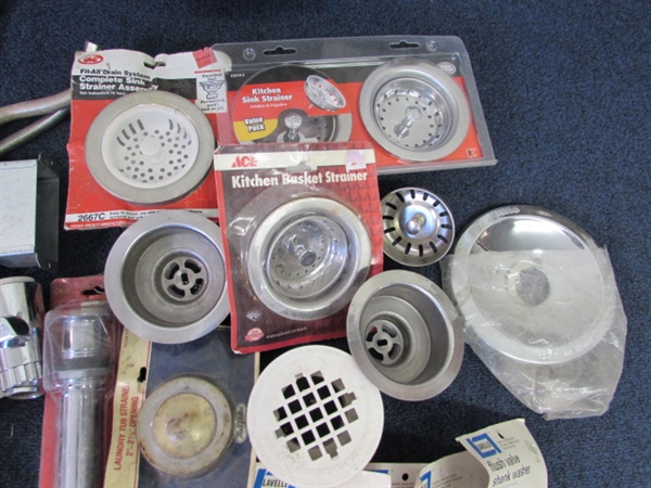 Various Lot of Plumbing Supplies.