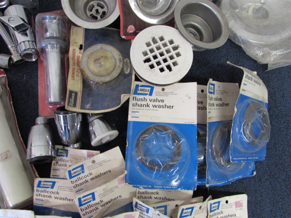 Various Lot of Plumbing Supplies.