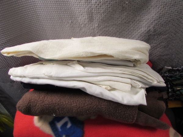 Collection of Fabric and Stuffing