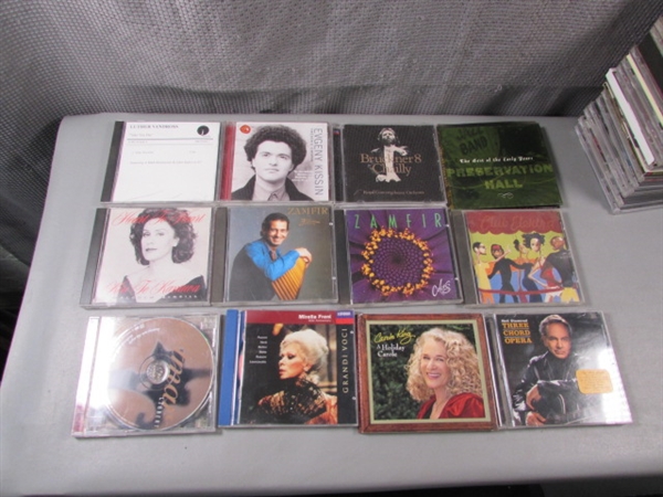 Collection of CDs- 60+. Mariah Carey, Cher, Frank Sinatra, Julio Iglesias