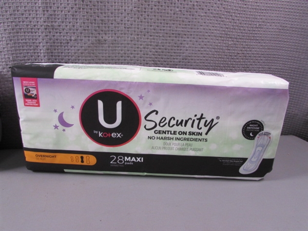 NEW-U by Kotex Security Maxi Pads- 2 Packs 28