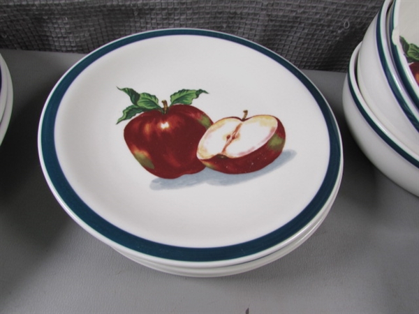 Mainstays Apple Dish Set 15 Piece