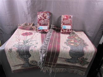 Cotton Throws and Pillow Shams