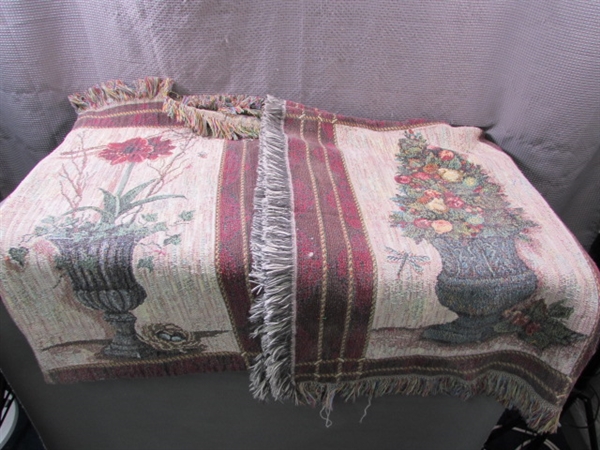 Cotton Throws and Pillow Shams
