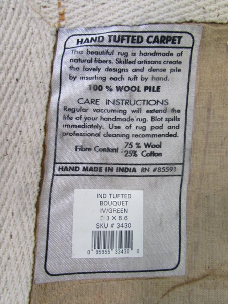 Wool Pile Area Rug