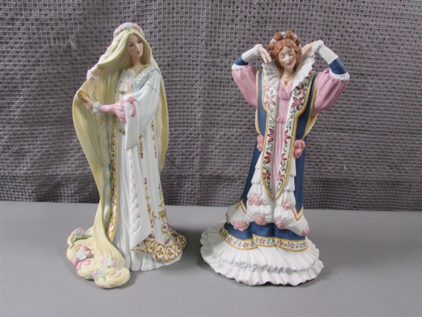 Lenox The Legendary Princess Collection Repunzel and Sleeping Beauty