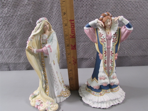 Lenox The Legendary Princess Collection Repunzel and Sleeping Beauty
