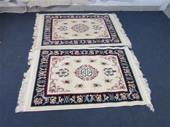 Pair of 31" x 51" Area Rugs -Ming Lambswool