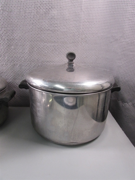 Farberware Pot and Pan Set Aluminum Clad Stainless Steel