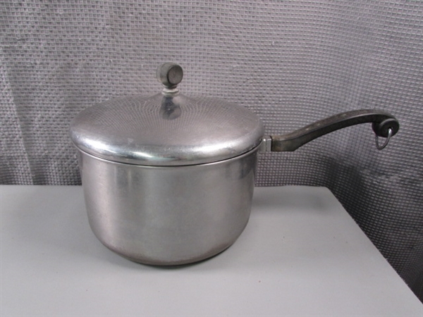 Farberware Pot and Pan Set Aluminum Clad Stainless Steel