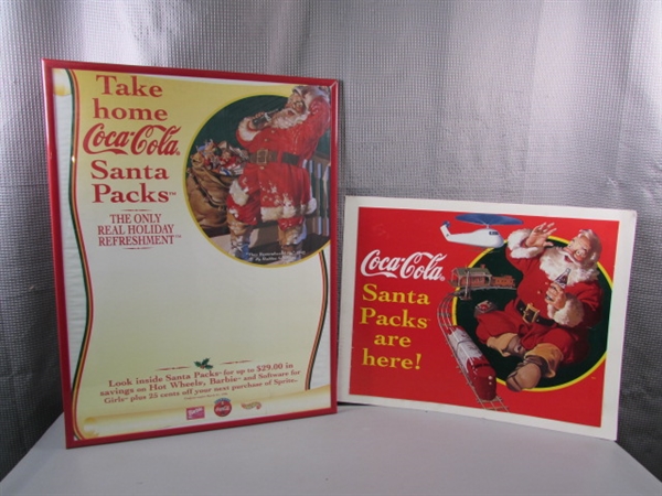 Coca-Cola Santa Packs Ads