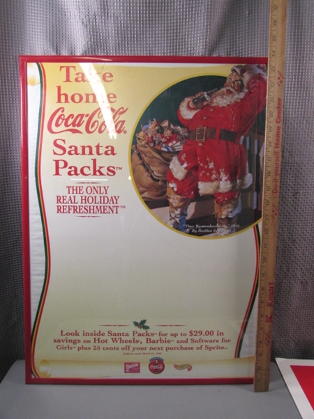 Coca-Cola Santa Packs Ads