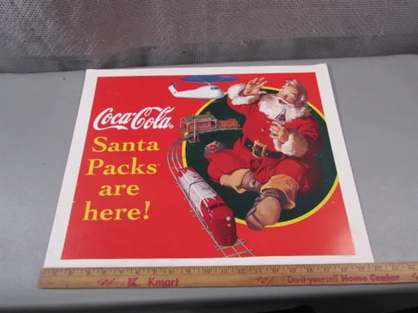 Coca-Cola Santa Packs Ads