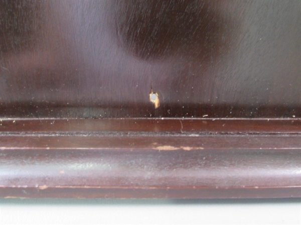 Countertop Display Case and Wood Wall Display.