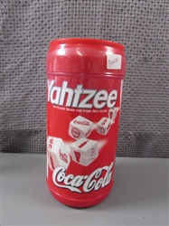 Brand New- Coca-Cola Yahtzee Game Collectors Edition