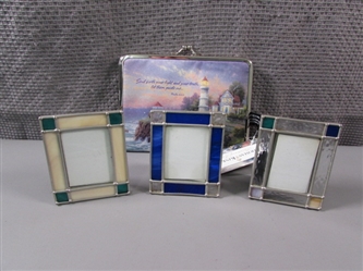 Stained Glass Frames and Thomas Kinkade Picture Album