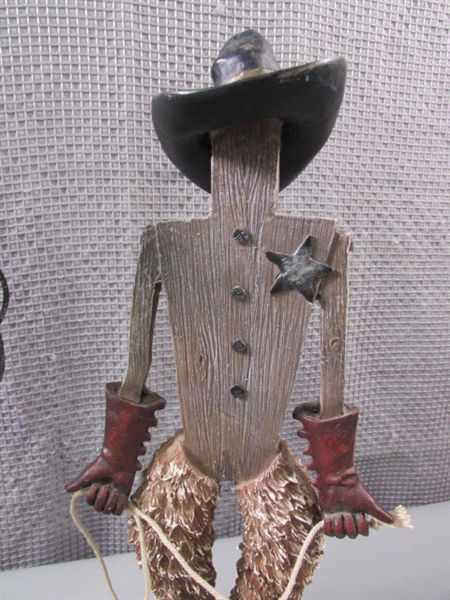 Pair of Cowboy Figurines