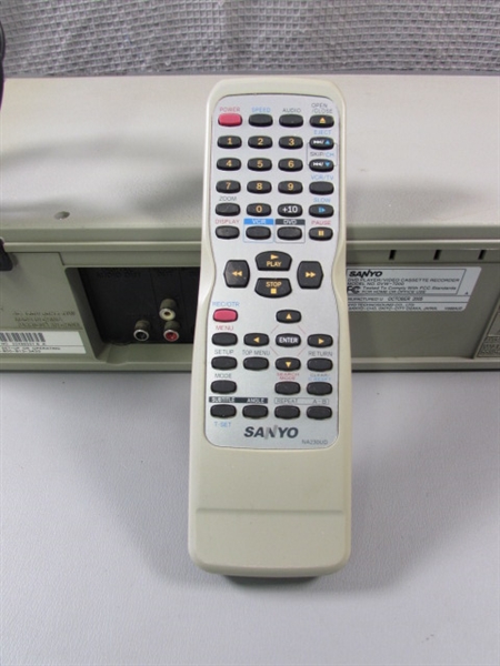 Sanyo DVD Player & Video Cassette Recorder DVW-7200
