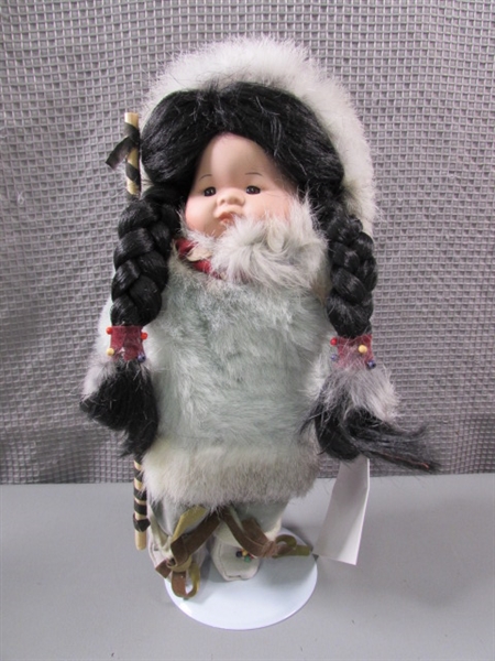 Porcelain Heritage Dolls- Eskimo