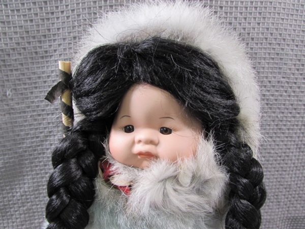Porcelain Heritage Dolls- Eskimo