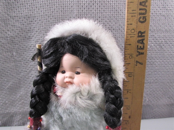 Porcelain Heritage Dolls- Eskimo