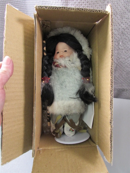 Porcelain Heritage Dolls- Eskimo