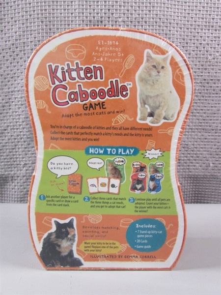 Cat Mouse Toy and New Kitten Caboodle Game