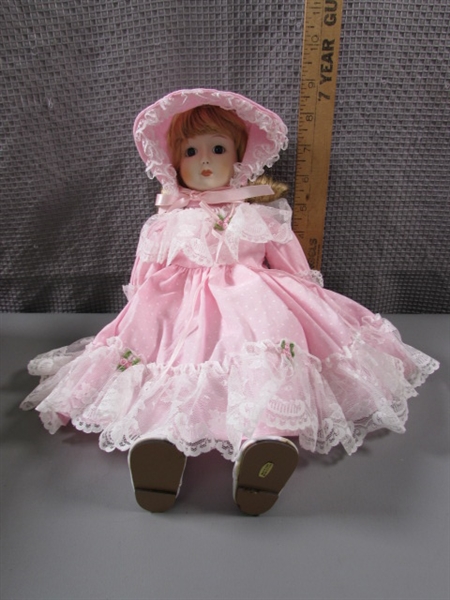 Vintage Porcelain Doll 1987