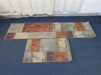 Small Rug and Matching Runner