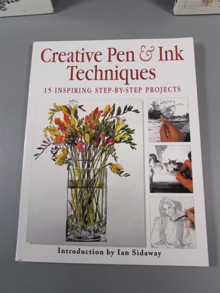 ARTIST BOOKS - DRAWING & PEN & INK