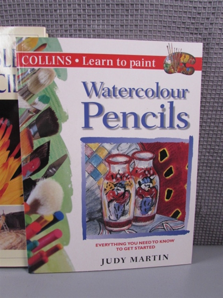 ARTIST BOOKS - WATERCOLOR PENCILS & MORE