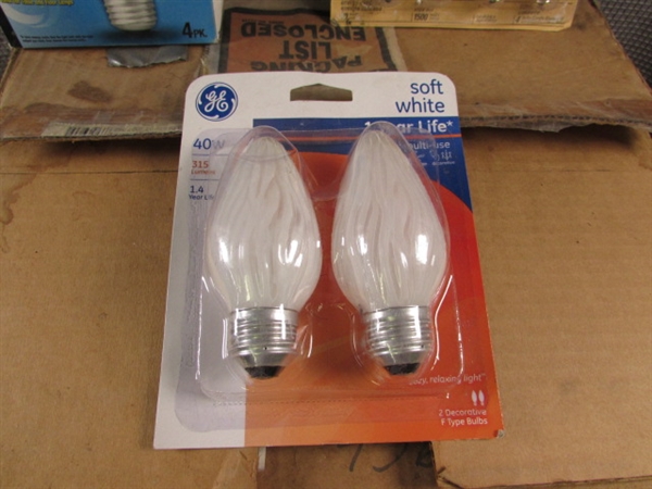 Various New Lightbulbs