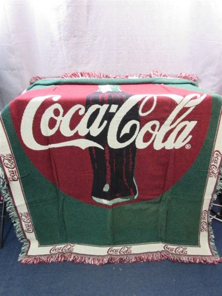Coca-Cola Throw Blanket
