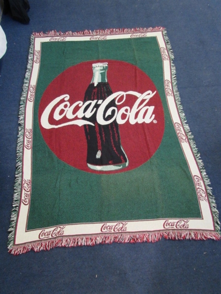Coca-Cola Throw Blanket