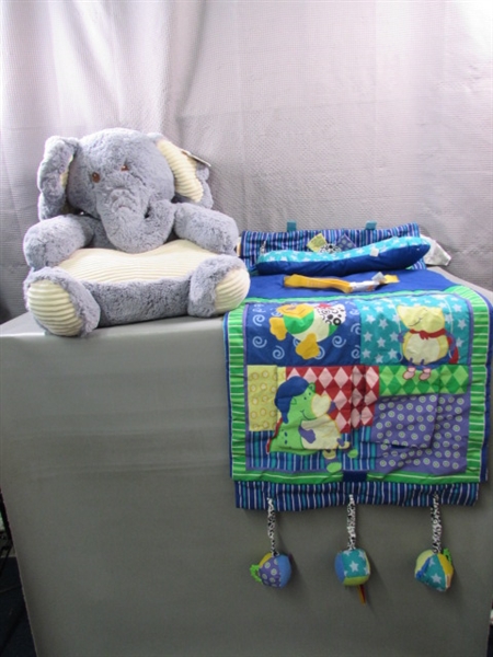ELEPHANT CHAIR & SHOPPING CART COVER