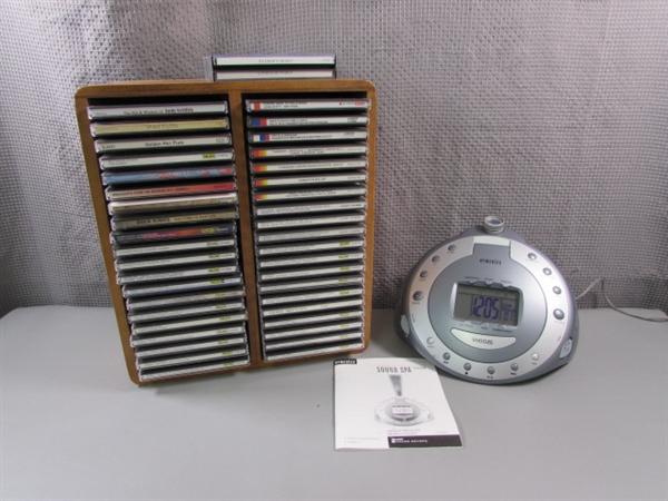 HOMEDICS CD/RADIO & COLLECTION OF MUSIC CDS